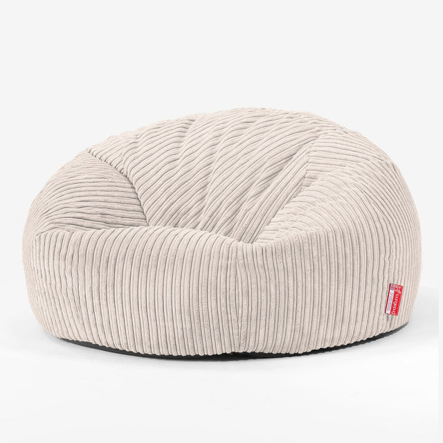 Klassieke Zitzak Stoel Bank - Corduroy Ivoor 01