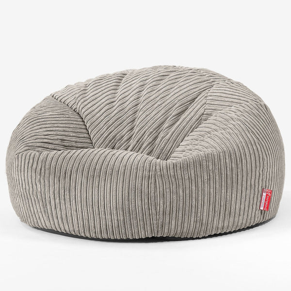 Klassieke Zitzak Stoel Bank - Corduroy Mink 01