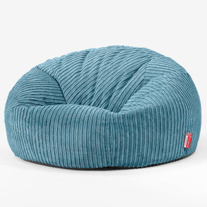 Klassieke Zitzak Stoel Bank - Corduroy Petrol