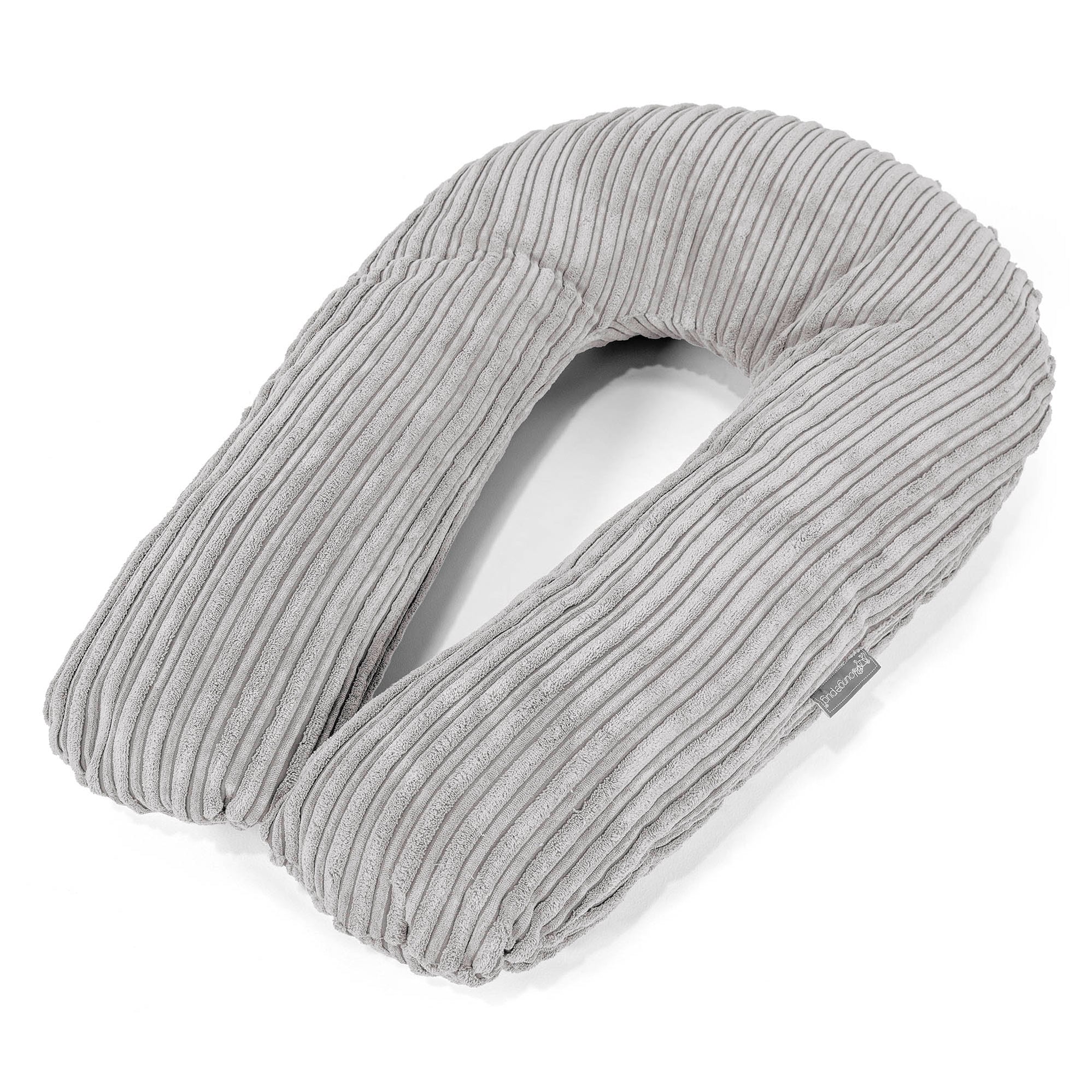 LOUNGE PUG, Mega-stoel Zitzak, Grote Fauteuil Poef, Corduroy Crème