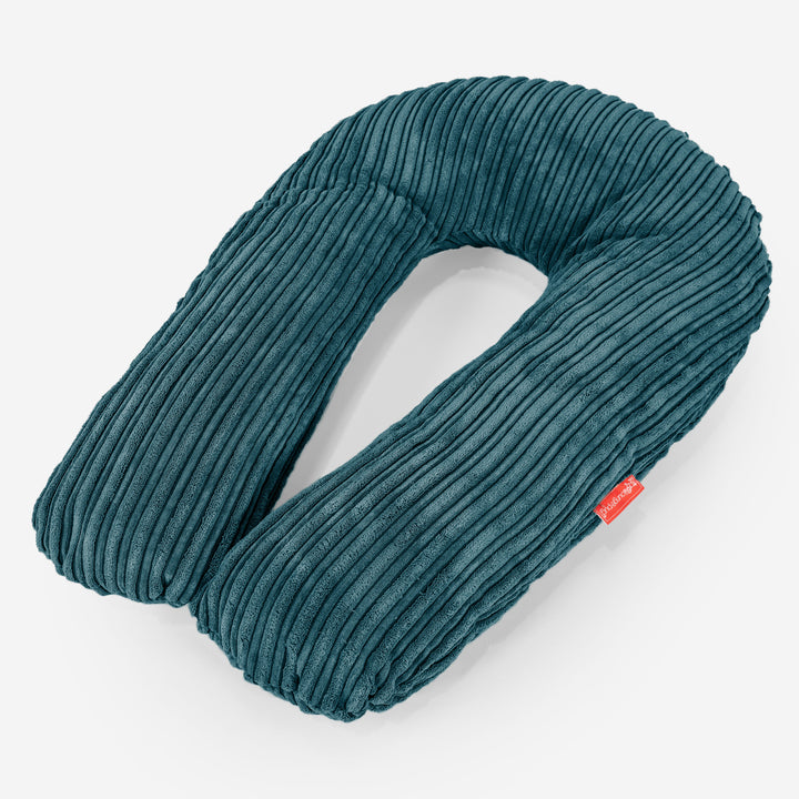 Knuffelkussen - Corduroy Teal 01