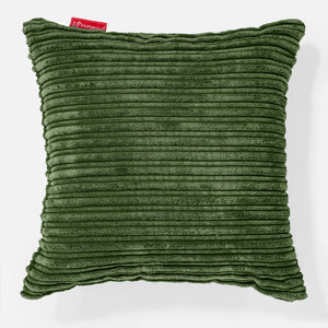Kussenhoes 47 x 47cm - Corduroy Bosgroen