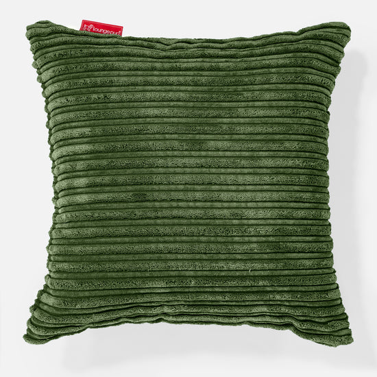 Kussenhoes 47 x 47cm - Corduroy Bosgroen 01