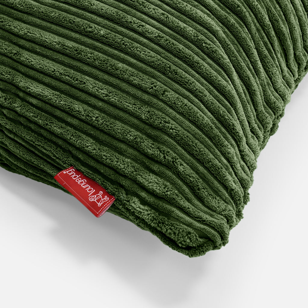 Kussenhoes 47 x 47cm - Corduroy Bosgroen 03