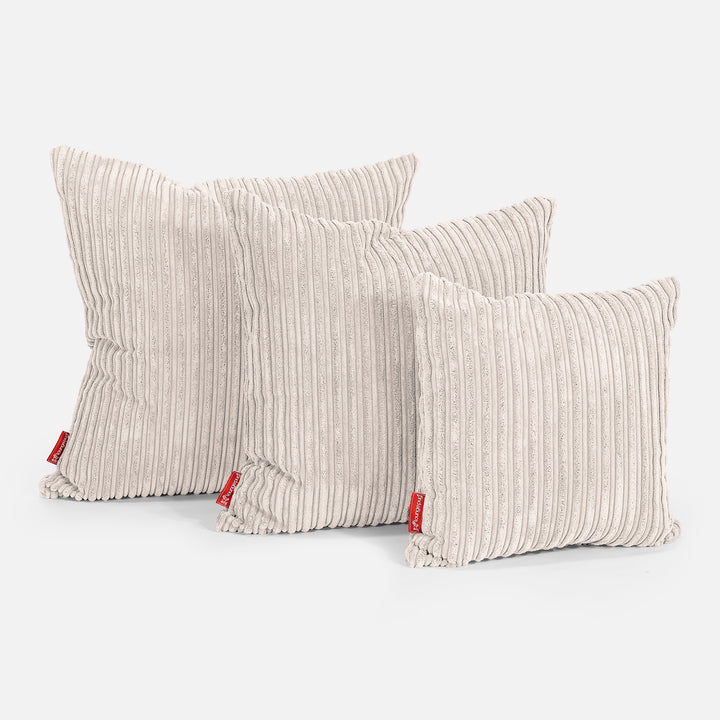 Kussen 47 x 47cm - Corduroy Ivoor 02
