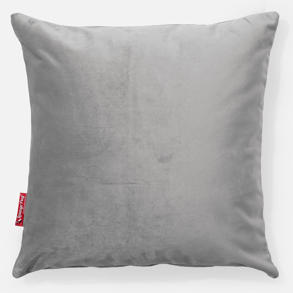 Kussen 47 x 47cm - Fluweel Zilver 01