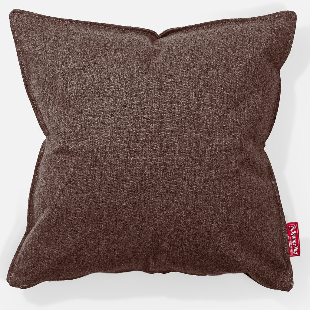 Kussen 47 x 47cm - Interalli Wol Bruin 01