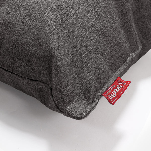 Kussenhoes 47 x 47cm - Interalli Wol Grijs Fabric Close-up Image