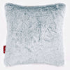 Kussen 47 x 47cm - Nepkonijnenbont Stoffig Blauw 01