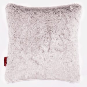 Kussenhoes 47 x 47cm - Nepkonijnenbont Stoffig Roze