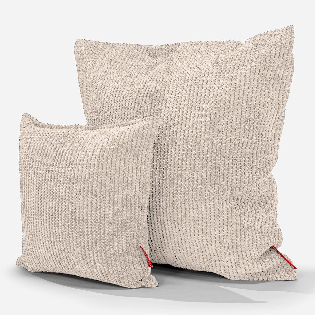 Kussen 47 x 47cm - Pompom Crème 02