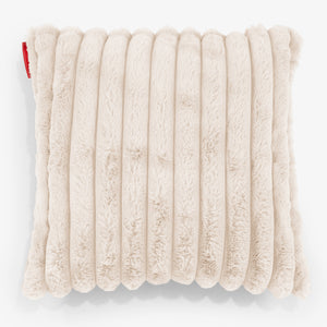 Kussenhoes 47 x 47cm - Ultra Pluche Corduroy Crème