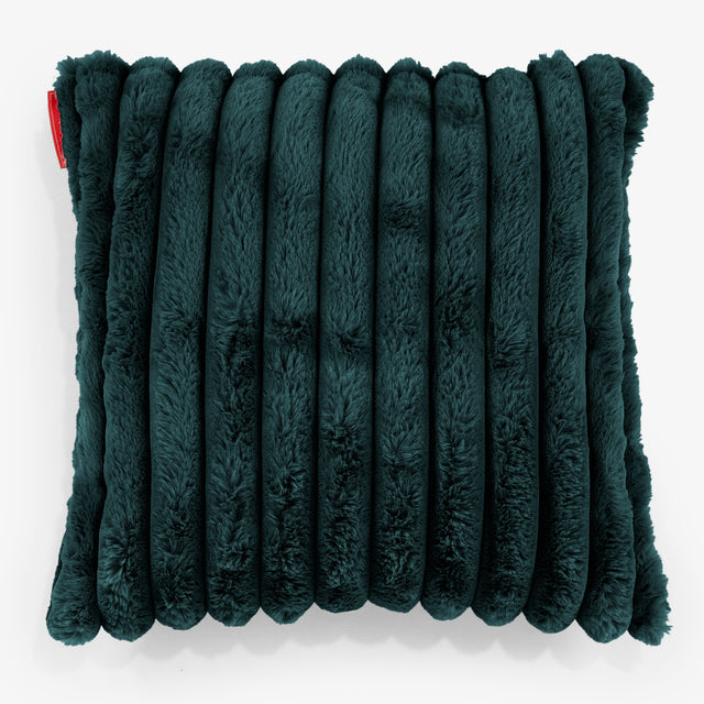 Kussenhoes 47 x 47cm - Ultra Pluche Corduroy Teal 01