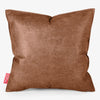 Kussen 47 x 47cm - Vintage Leer Karamel 01