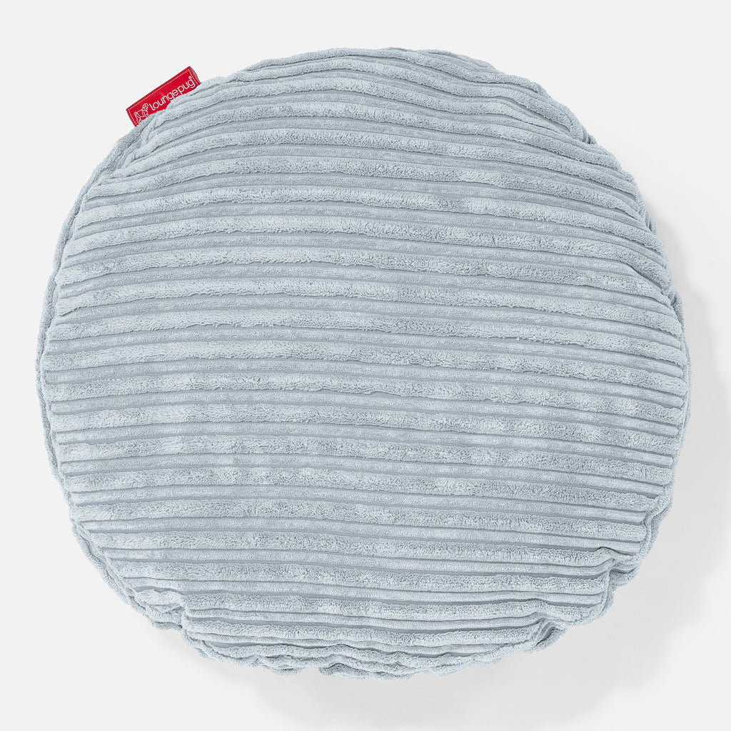 Kussen Rond 50cm - Corduroy Baby Blauw 01