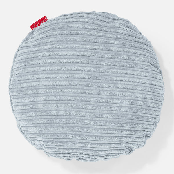 Kussen Rond 50cm - Corduroy Baby Blauw 01