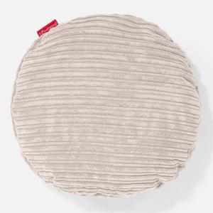 Kussenhoes Rond 50cm - Corduroy Ivoor