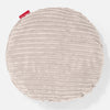 Kussen Rond 50cm - Corduroy Ivoor 01