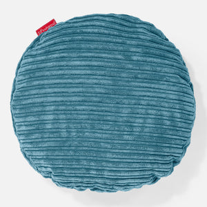 Kussenhoes Rond 50cm - Corduroy Petrol
