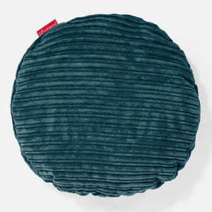 Kussenhoes Rond 50cm - Corduroy Teal