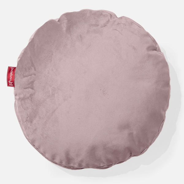 Kussen Rond 50cm - Fluweel Roze 01