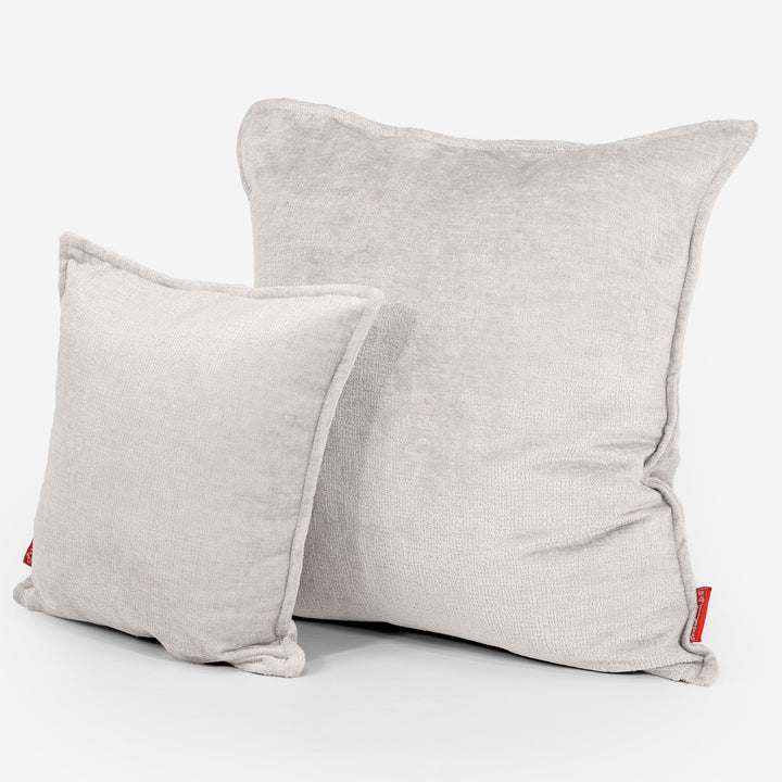 Kussenhoes 47 x 47cm - Chenille Crème 02