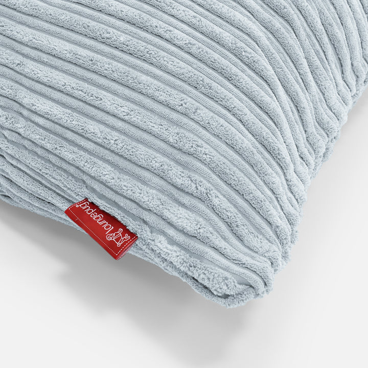 Langwerpige Kussen 35 x 50cm - Corduroy Baby Blauw 02