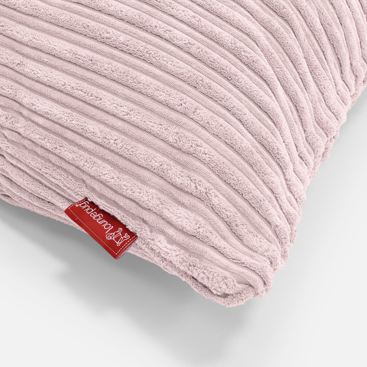 Langwerpige Kussen 35 x 50cm - Corduroy Blozen Roze 02