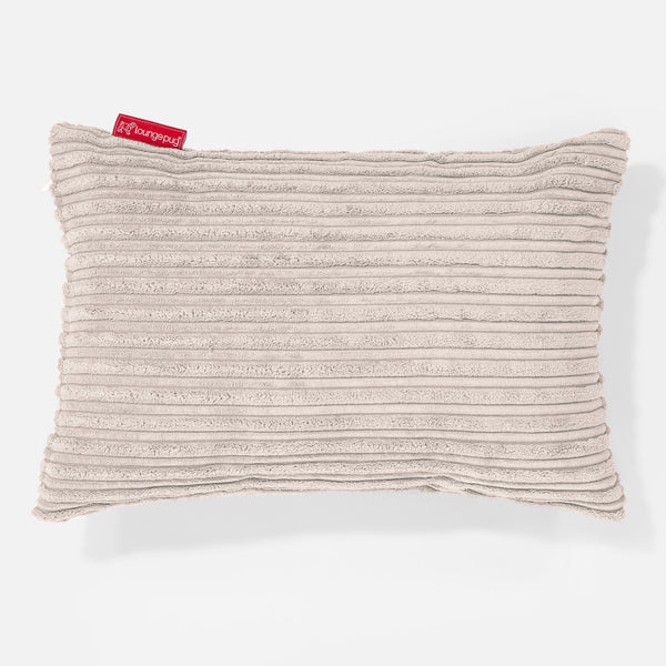 Langwerpige Kussen 35 x 50cm - Corduroy Ivoor 01