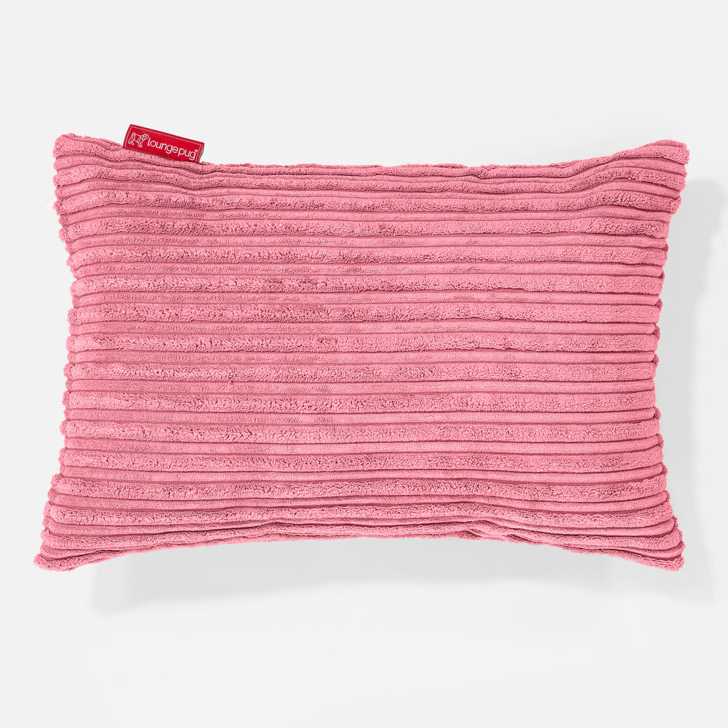 Langwerpige Kussen 35 x 50cm - Corduroy Koraal 01