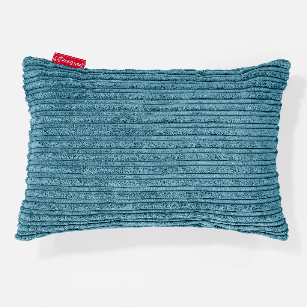 Langwerpige Kussen 35 x 50cm - Corduroy Petrol 01
