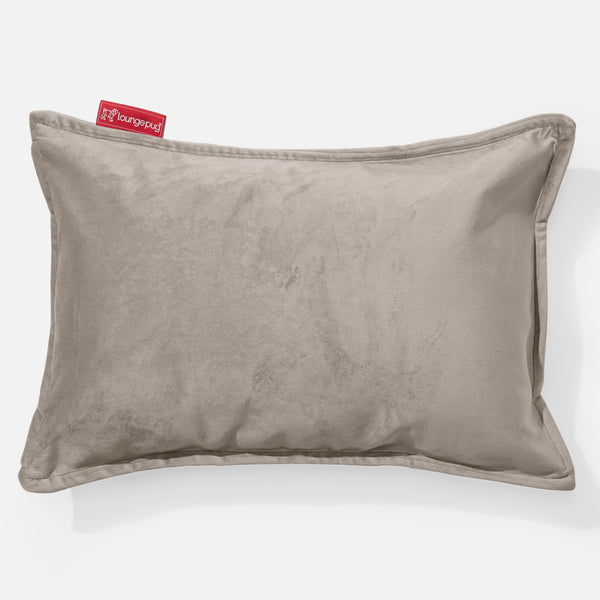 Langwerpige Kussen 35 x 50cm - Fluweel Mink 01