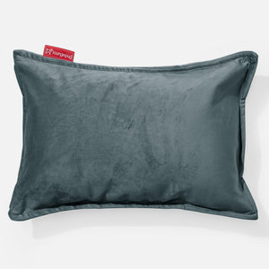 Langwerpige Kussenhoes 35 x 50cm - Fluweel Petrol