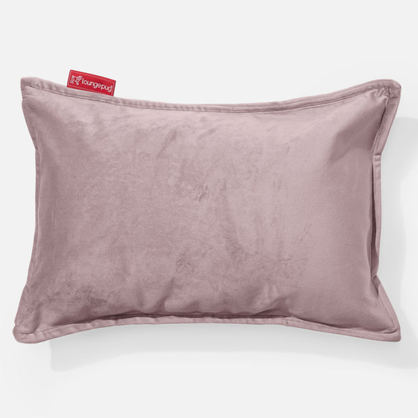 Langwerpige Kussen 35 x 50cm - Fluweel Roze 01