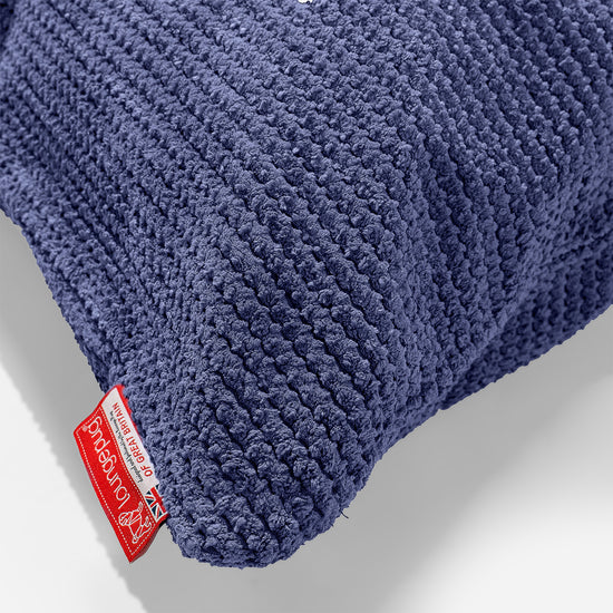 Langwerpige Kussen 35 x 50cm - Pompom Paars 02