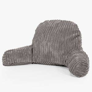 Leeskussen met Hoge Rugsteun - Corduroy Graphite Grijs