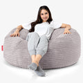 Corduroy Aluminium Zilver