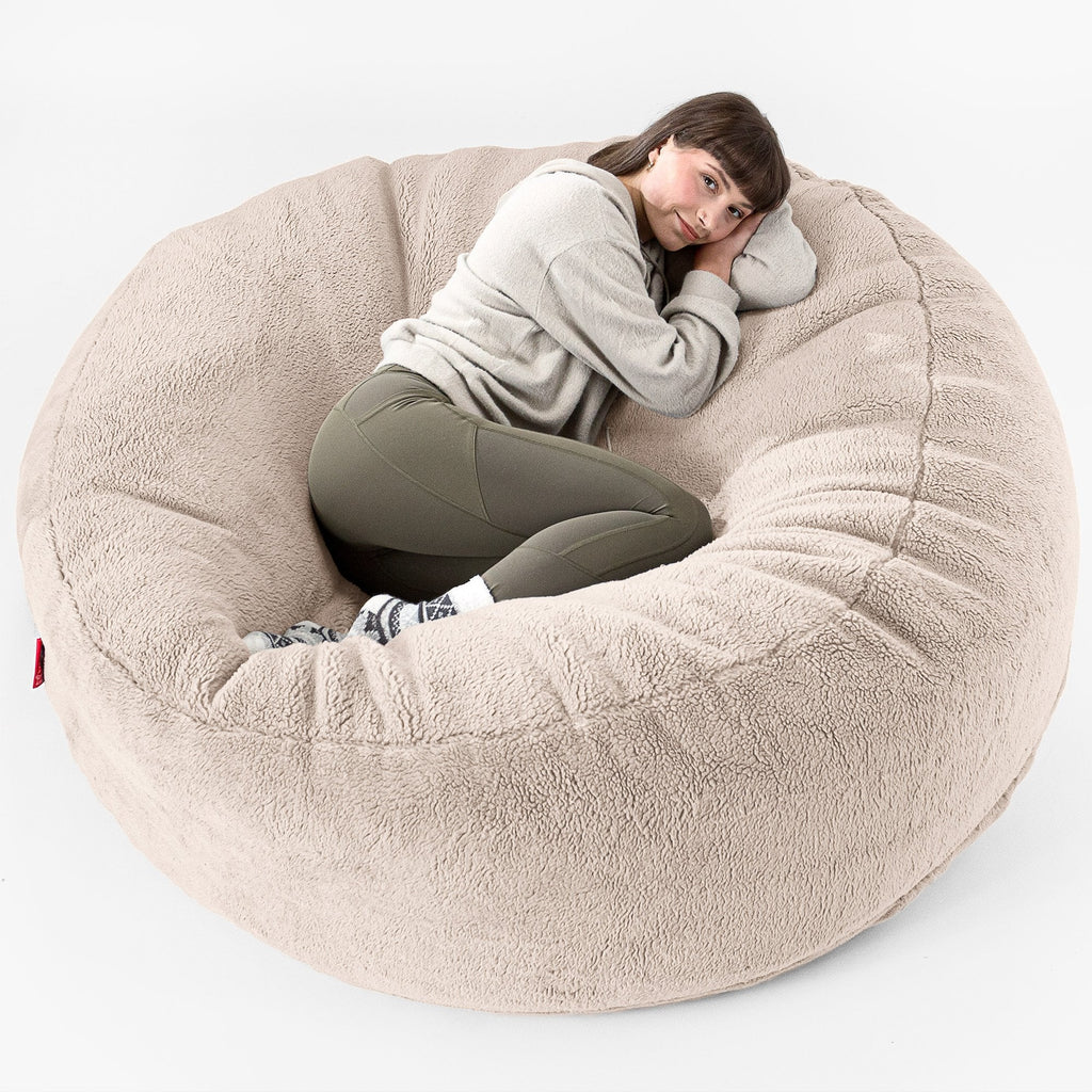 Mega-Mammoet Zitzak Bank - Nepteddybont Mink 01
