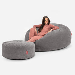 Lounge Pug - Klassieke Zitzak Stoel Bank - Beanbag - Fauteuil Poef