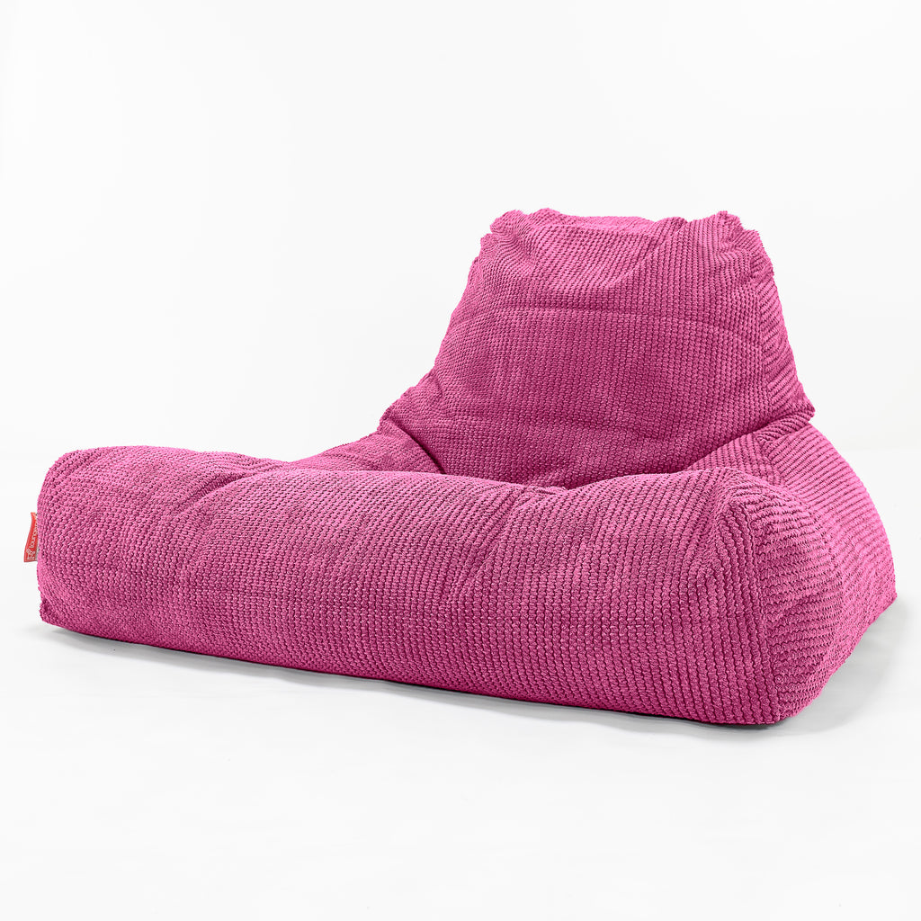 Mega-stoel Zitzak - Pompom Roze 01