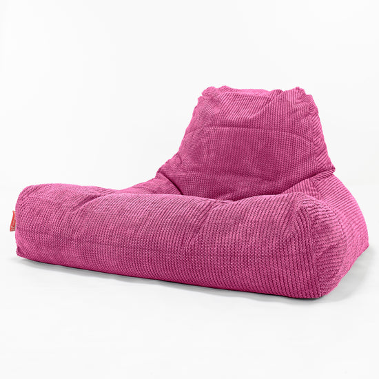 Mega-stoel Zitzak - Pompom Roze 01