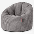 Corduroy Graphite Grijs