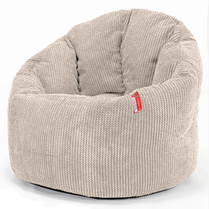 Omhelzing Zitzak Stoel - Pompom Crème