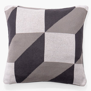 Kussenhoes 47 x 47cm - Gebreid Prism