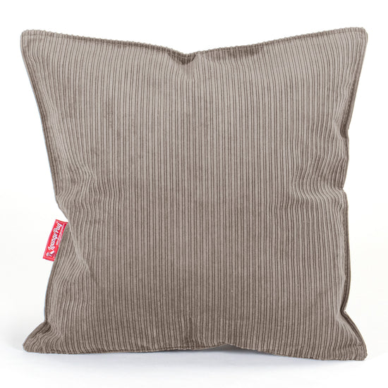 Kussen 47 x 47cm - Ribfluweel Mink 01