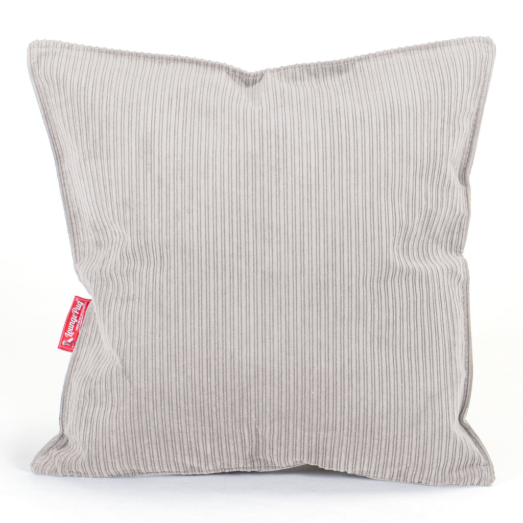 Kussen 47 x 47cm - Ribfluweel Steen 01