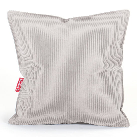 Kussen 47 x 47cm - Ribfluweel Steen 01