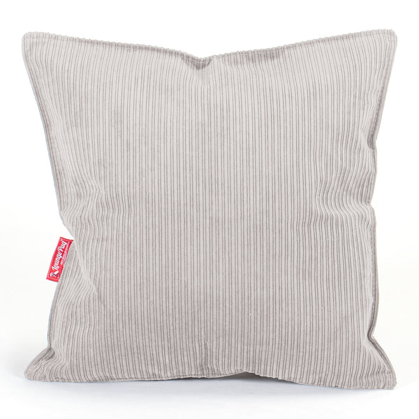 Kussen 47 x 47cm - Ribfluweel Steen 01