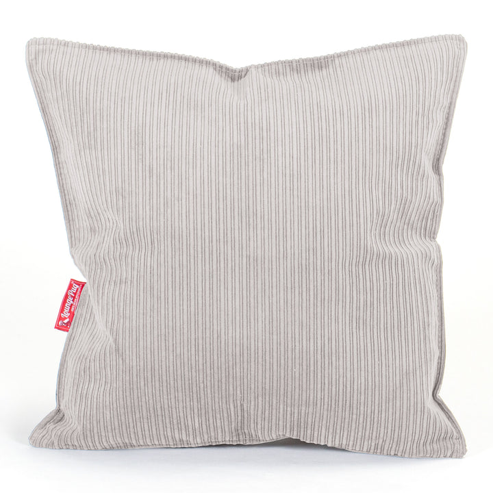 Kussen 47 x 47cm - Ribfluweel Steen 01