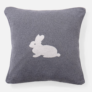 Kussenhoes 47 x 47cm - Gebreid Rabbit
